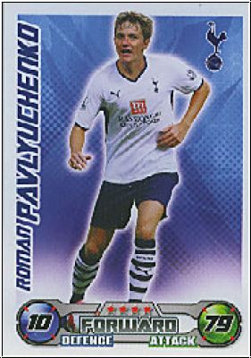 Soccer 2009 Topps Match Attax Premier League - Pavlyuchenko