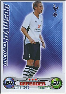 Fussball 2009 Topps Match Attax Premier League - M. Dawson