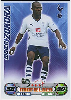 Soccer 2009 Topps Match Attax Premier League - D. Zokora