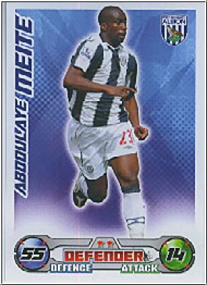 Soccer 2009 Topps Match Attax Premier League - A. Meite