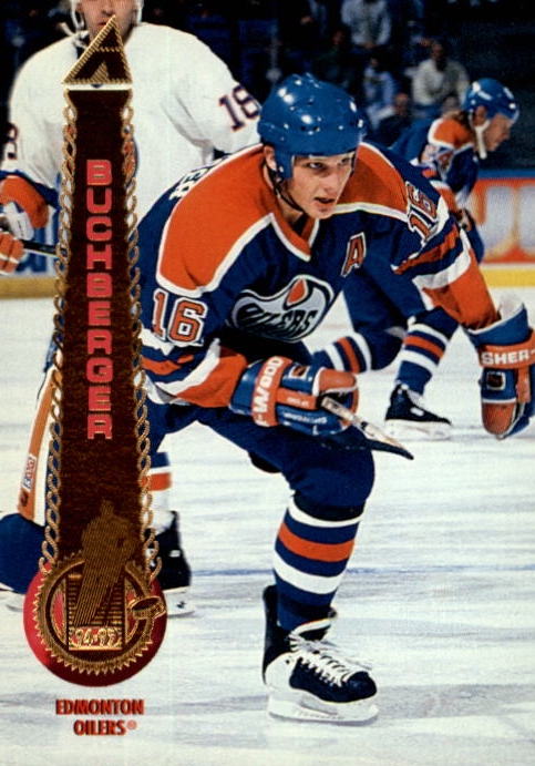 NHL 1994 / 95 Pinnacle - No 332 - Kelly Buchberger
