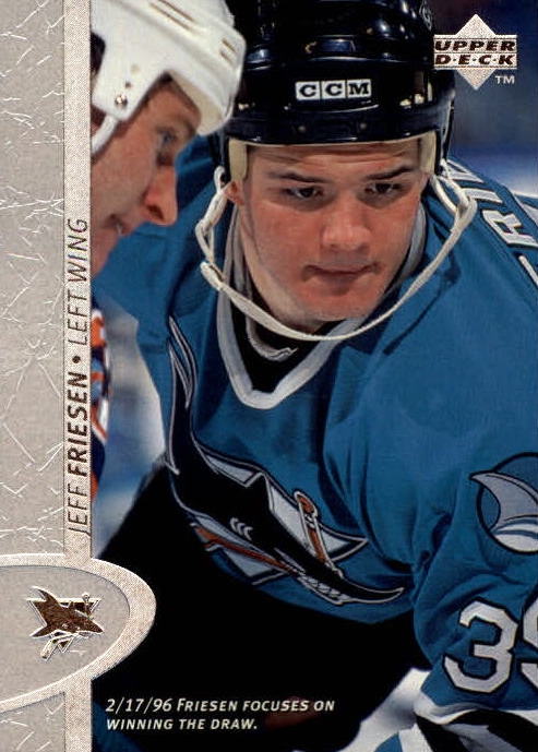 NHL 1996 / 97 Upper Deck - No 332 - Jeff Friesen