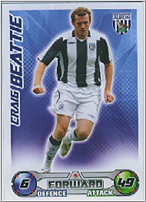 Soccer 2009 Topps Match Attax Premier League - C. Beattie