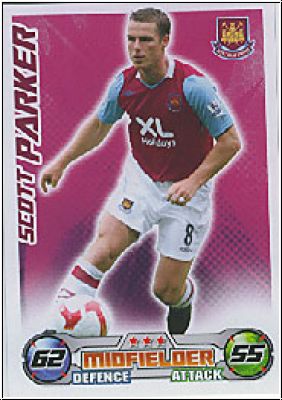 Fussball 2009 Topps Match Attax Premier League - S. Parker