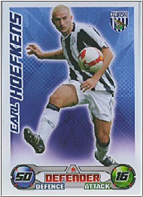 Soccer 2009 Topps Match Attax Premier League - C. Hoefkens