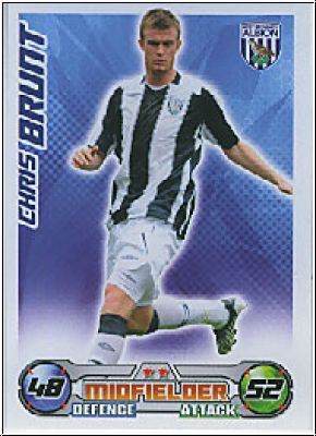 Fussball 2009 Topps Match Attax Premier League - C. Brunt