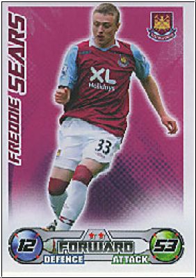 Fussball 2009 Topps Match Attax Premier League - F. Sears