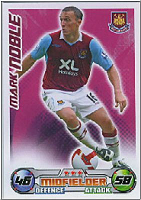 Fussball 2009 Topps Match Attax Premier League - M. Noble