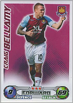 Soccer 2009 Topps Match Attax Premier League - C. Bellamy