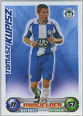 Fussball 2009 Topps Match Attax Premier League - T. Kupisz