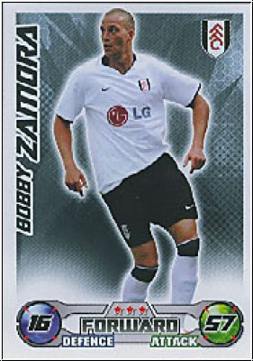 Soccer 2009 Topps Match Attax Premier League - B. Zamora