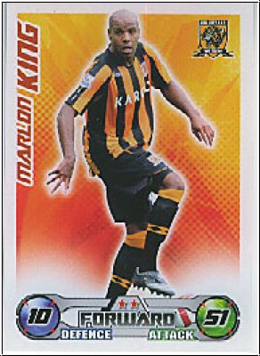 Soccer 2009 Topps Match Attax Premier League - M. King