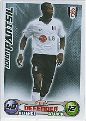 Fussball 2009 Topps Match Attax Premier League - J. Pantsil