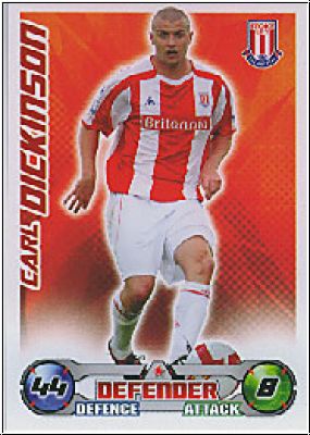 Soccer 2009 Topps Match Attax Premier League - C. Dickinson