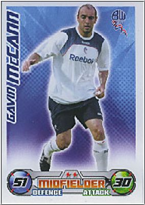 Fussball 2009 Topps Match Attax Premier League - G. McCann