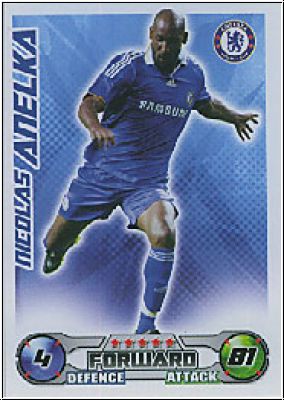 Soccer 2009 Topps Match Attax Premier League - N. Anelka