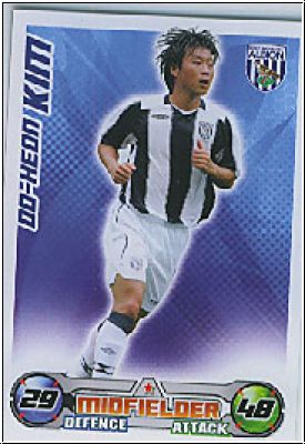 Soccer 2009 Topps Match Attax Premier League - Do-Heon Kim