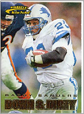 NFL 1997 Action Packed - No 115 - Barry Sanders