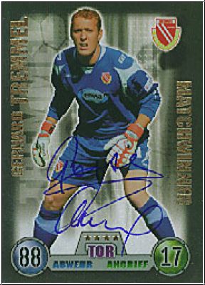 Soccer 2009 Topps Match Attax - Gerhard Tremmel