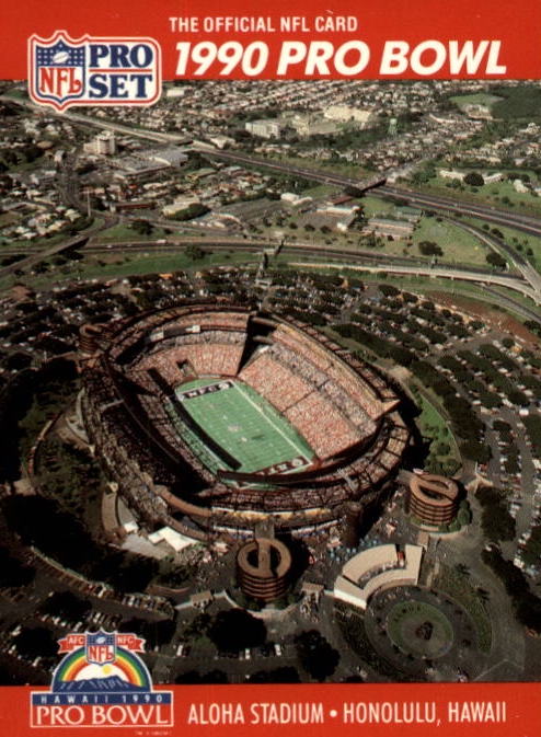 NFL 1990 ProSet - No 334 - Aloha Stadium, Hawai