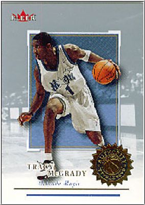 NBA 2000 / 01 Fleer Authority - No 9 - Tracy McGrady