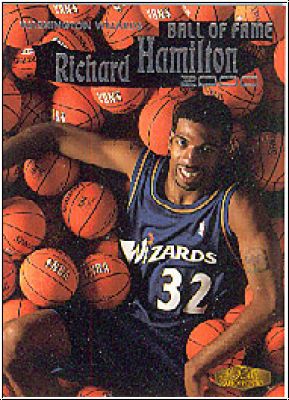 NBA 1999/00 Flair Showcase Ball of Fame - No 7 of 15 BF - Richard Hamilton