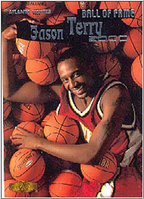 NBA 1999/00 Flair Showcase Ball of Fame - No 6 of 15 BF - Jason Terry