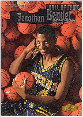 NBA 1999 / 00 Flair Showcase Ball of Fame - No 15 of 15 BF - Jonathan Bender