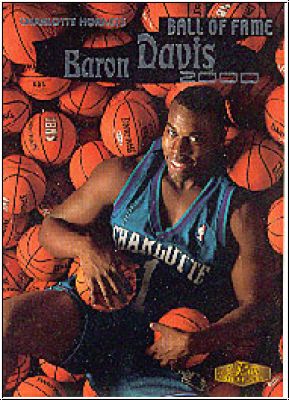 NBA 1999/00 Flair Showcase Ball of Fame - No 10 of 15 BF - Baron Davis