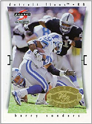 NFL 1997 Score Hobby Reserve - No 8 - Barry Sanders