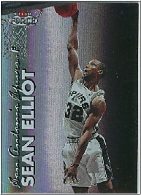 NBA 1999 / 00 Fleer Force Forcefield - No 93 - Sean Elliott