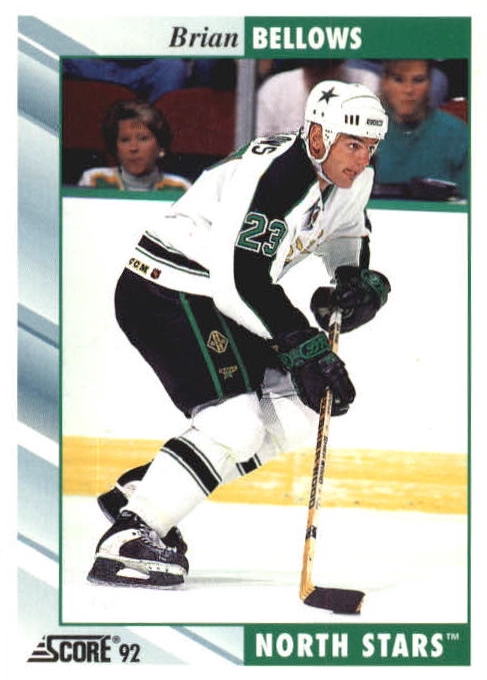 NHL 1992 / 93 Score - No 335 - Brian Bellows