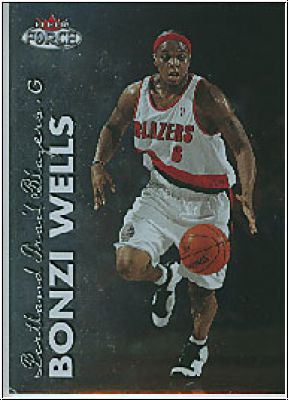 NBA 1999 / 00 Fleer Force - No 196 - Bonzi Wells