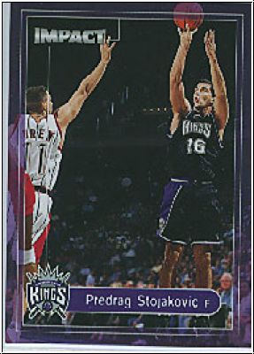 NBA 1999 / 00 SkyBox Impact - No 107 - Predrag Stojakovic