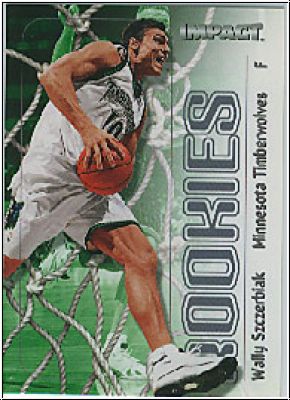 NBA 1999 / 00 SkyBox Impact - No 180 - Wally Szczerbiak