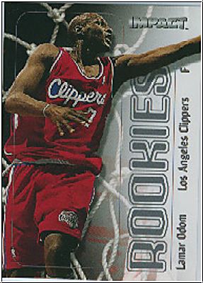 NBA 1999 / 00 SkyBox Impact - No 100 - Lamar Odom