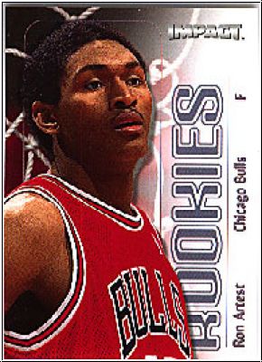 NBA 1999 / 00 SkyBox Impact - No 108 - Ron Artest