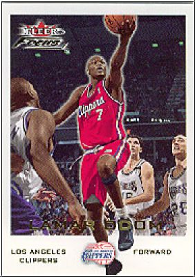 NBA 2000 / 01 Fleer Focus - No 32 - Lamar Odom