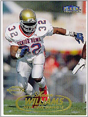 NFL 1998 Fleer Tradition - No 245 - Shaun Williams