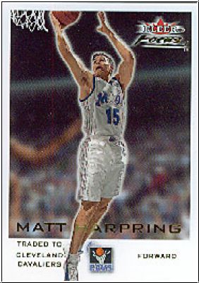 NBA 2000 / 01 Fleer Focus - No 61 - Matt Harpring