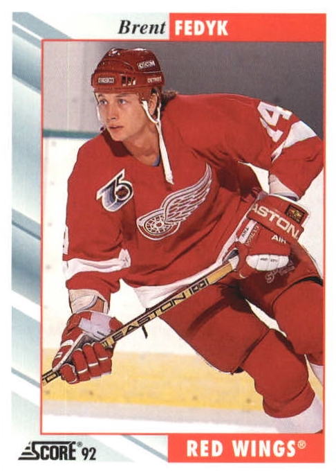 NHL 1992 / 93 Score - No 337 - Brent Fedyk