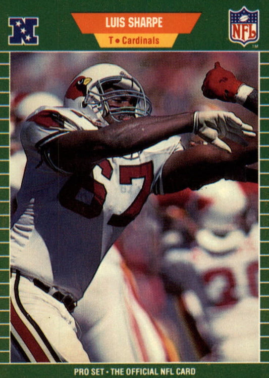 NFL 1989 ProSet - No 337 - Luis Sharpe