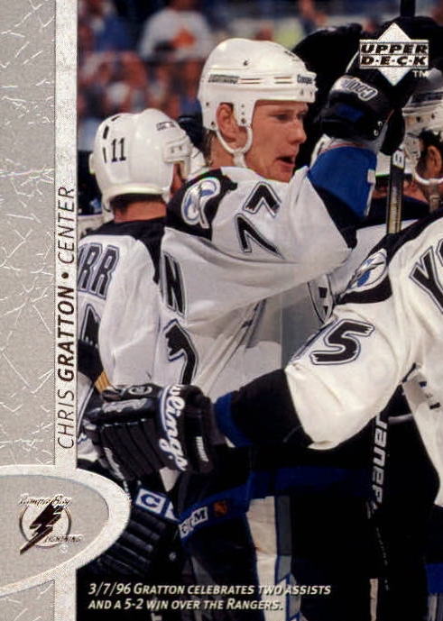 NHL 1996 / 97 Upper Deck - No 337 - Chris Gratton