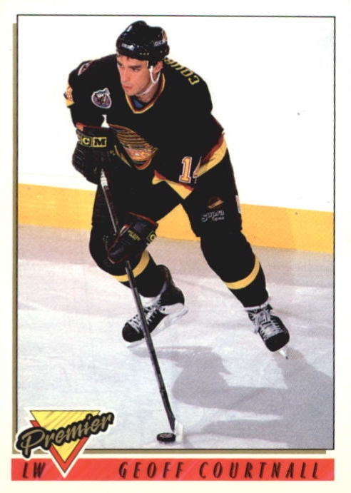 NHL 1993-94 OPC Premier - No 337 - Geoff Courtnall