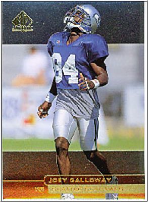 NFL 1998 SP Authentic - No 117 - Joey Galloway