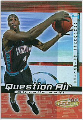 NBA 2000 / 01 Fleer Futures Question Air - No 2 of 15 QA - Stromile Swift