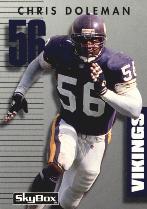 NFL 1992 SkyBox Prime Time - No 338 - Chris Doleman