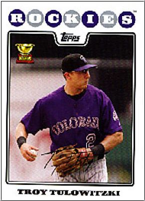 MLB 2008 Topps - No 385 - Troy Tulowitzki