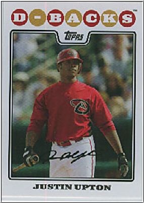 MLB 2008 Topps - No 130 - Justin Upton