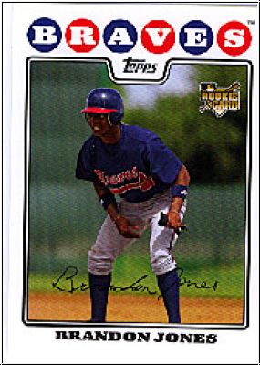 MLB 2008 Topps - No 126 - Brandon Jones